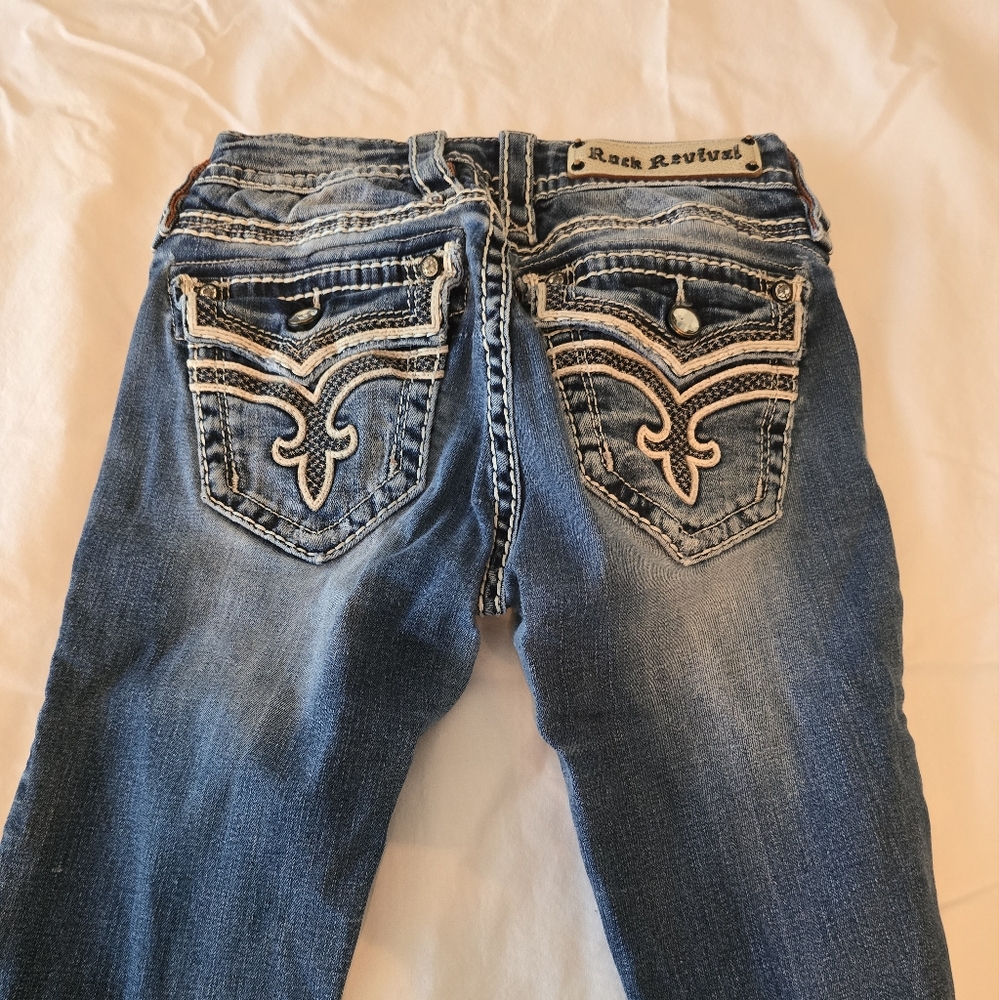 ROCK REVIVAL SKINNY JEANS